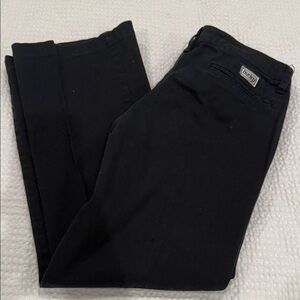 Hurley Black Checkered Waistband Pants